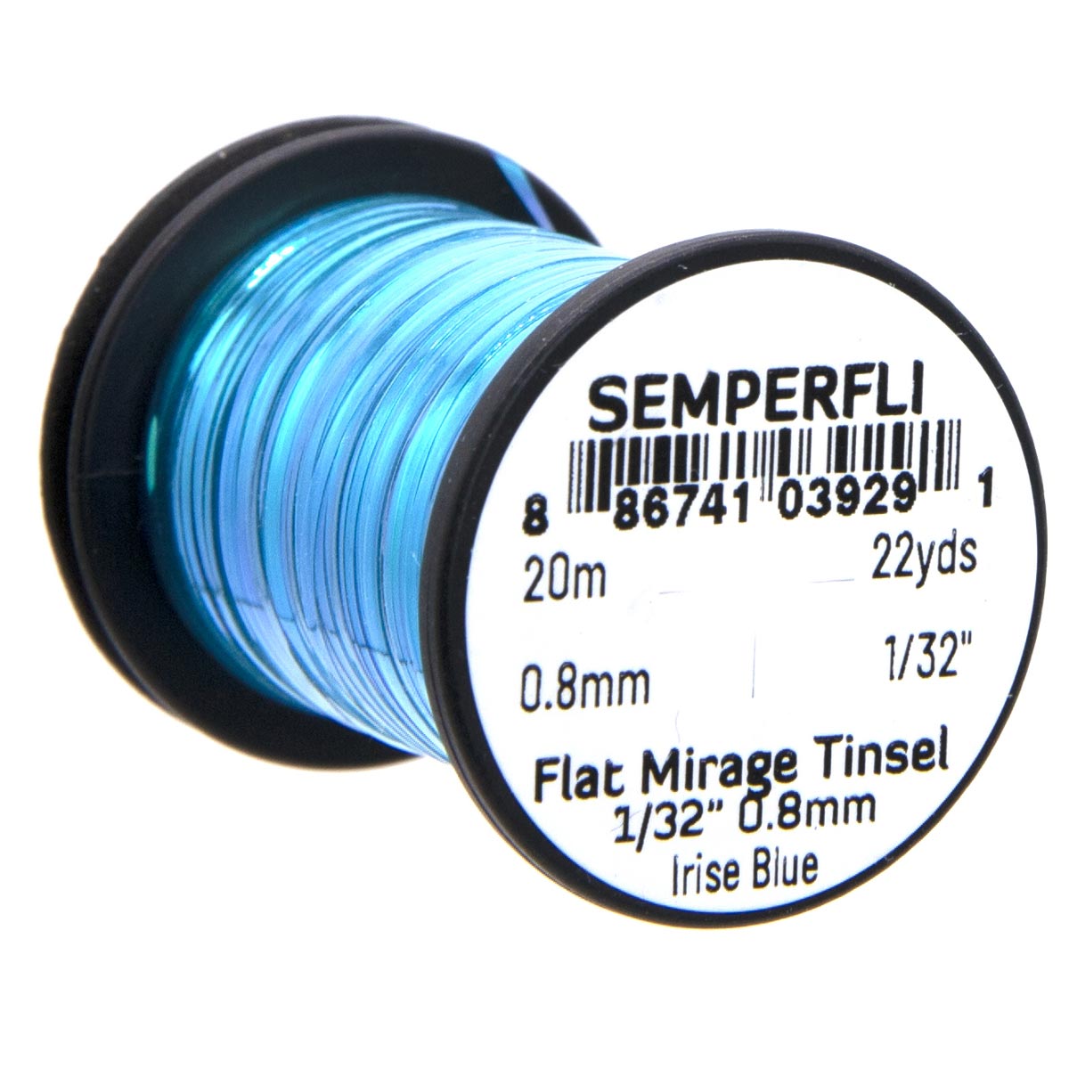 Tinsel Semperfli Mirage Blue Irise Mirrow
