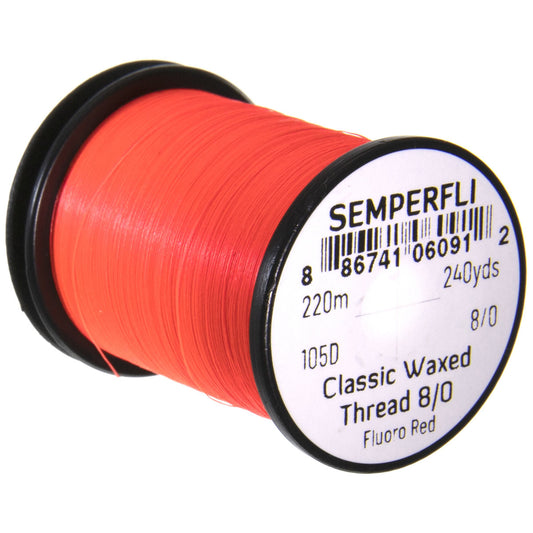 Hilo Semperfli Classic Waxed 8/0 Colores