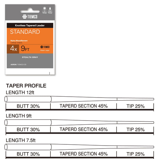Leader Tiemco Standard 9ft