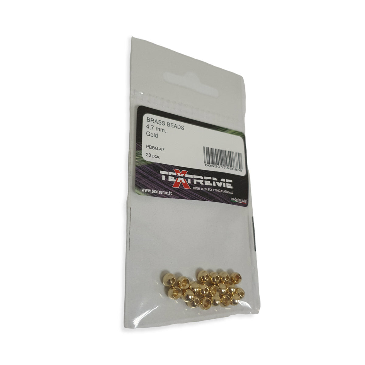 Brass Beads Gold TEXTREME medidas