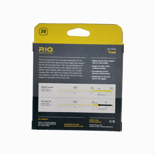 LINEA RIO AVID 24FT – SINKING TIP 350gr