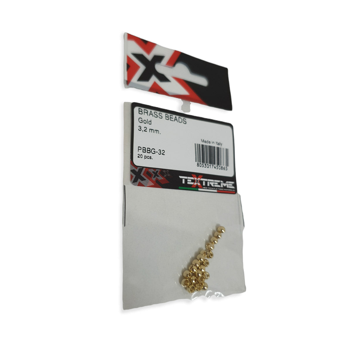 Brass Beads Gold TEXTREME medidas