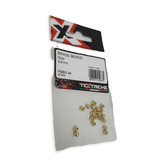 Brass Beads Gold TEXTREME medidas