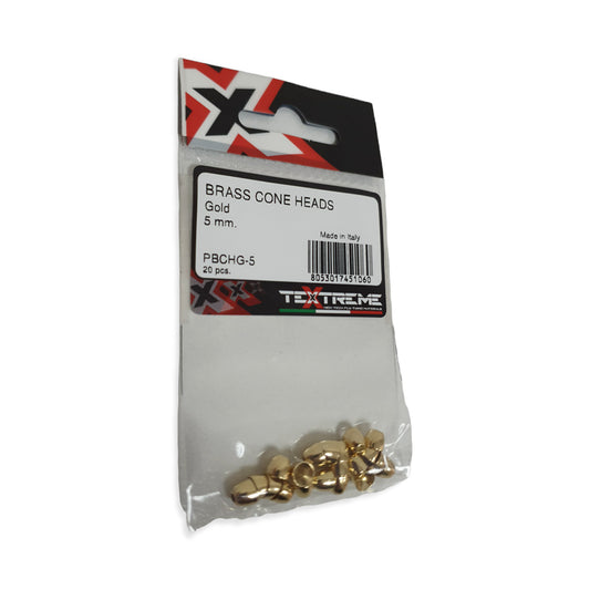 BRASS CONE HEAD TEXTREME 5 MM
