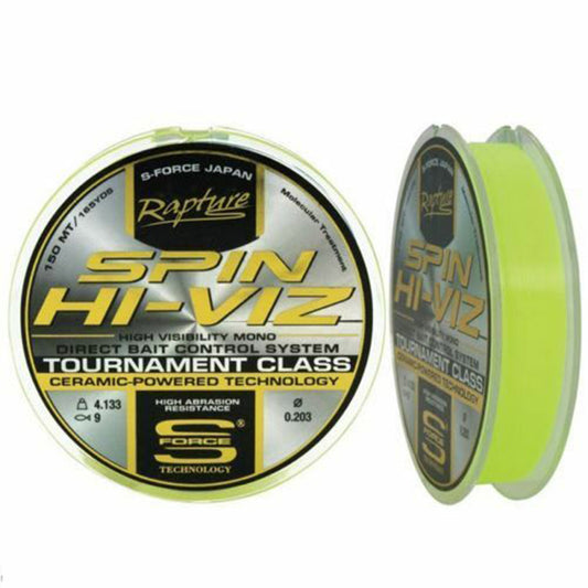 Linea Madre Rapture SPIN HI-VIZ bobina 150 mts