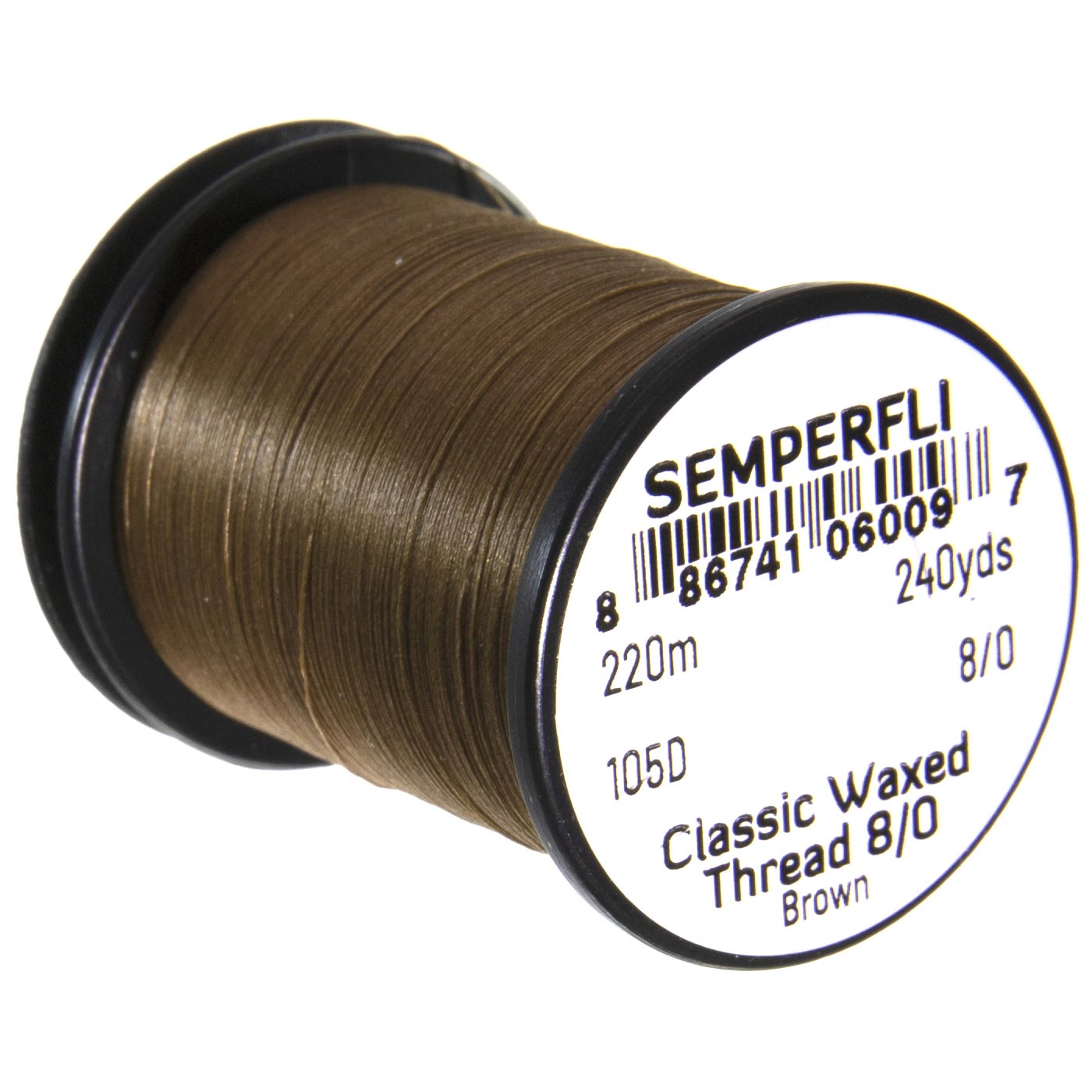 Hilo Semperfli Classic Waxed 8/0 Colores